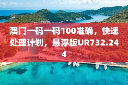 澳门一码一码100准确，快速处理计划，悬浮版UR732.244