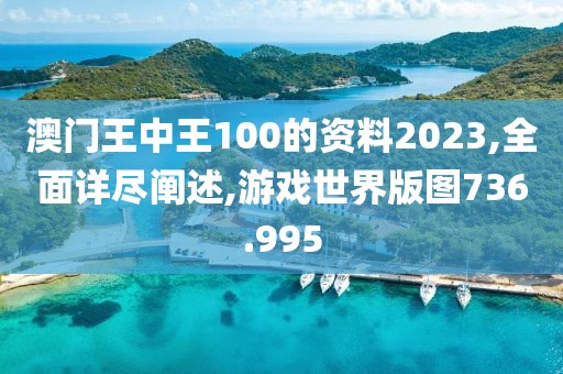 澳门王中王100的资料2023,全面详尽阐述,游戏世界版图736.995
