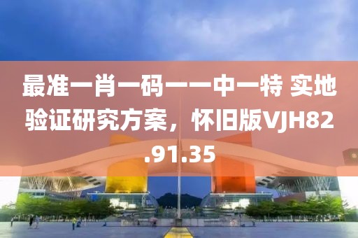 最准一肖一码一一中一特 实地验证研究方案，怀旧版VJH82.91.35