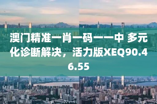 澳门精准一肖一码一一中 多元化诊断解决，活力版XEQ90.46.55