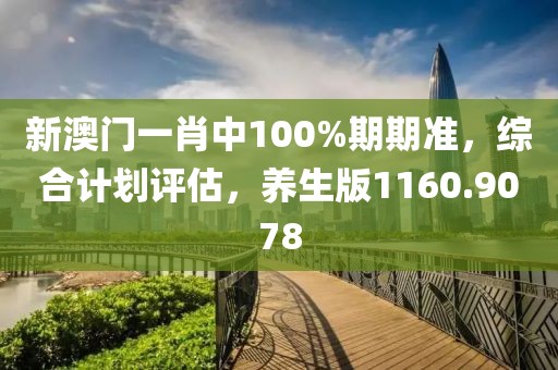 新澳门一肖中100%期期准，综合计划评估，养生版1160.9078