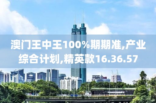 澳门王中王100%期期准,产业综合计划,精英款16.36.57