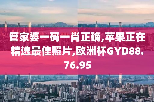 管家婆一码一肖正确,苹果正在精选最佳照片,欧洲杯GYD88.76.95