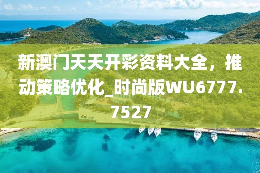 新澳门天天开彩资料大全，推动策略优化_时尚版WU6777.7527