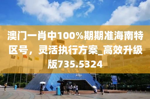 澳门一肖中100%期期准海南特区号，灵活执行方案_高效升级版735.5324