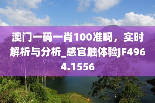 澳门一码一肖100准吗，实时解析与分析_感官触体验JF4964.1556