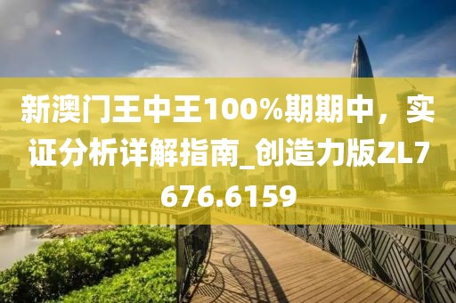 新澳门王中王100%期期中，实证分析详解指南_创造力版ZL7676.6159