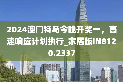 2024澳门特马今晚开奖一，高速响应计划执行_家居版IN8120.2337