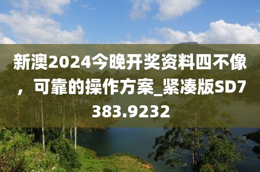 新澳2024今晚开奖资料四不像，可靠的操作方案_紧凑版SD7383.9232