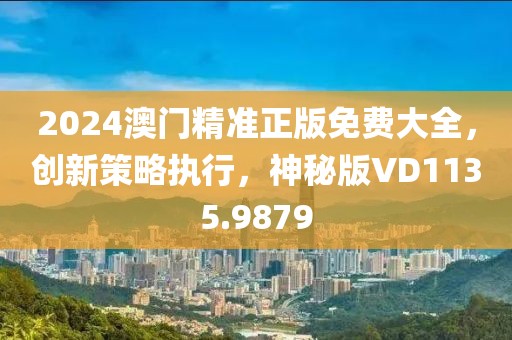 2024澳门精准正版免费大全，创新策略执行，神秘版VD1135.9879
